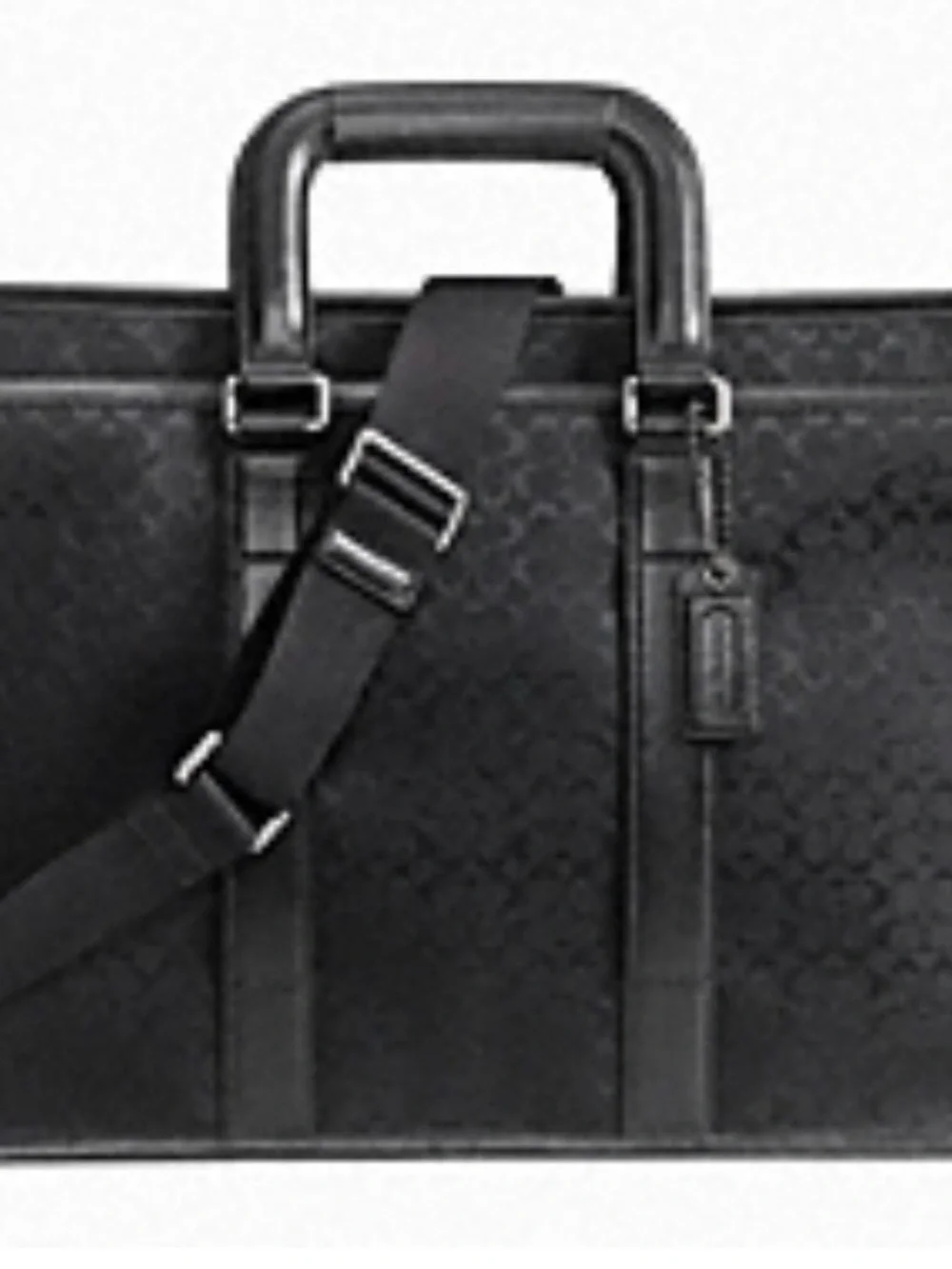 Coach Men’s Signature Jacquard Embassy Briefcase